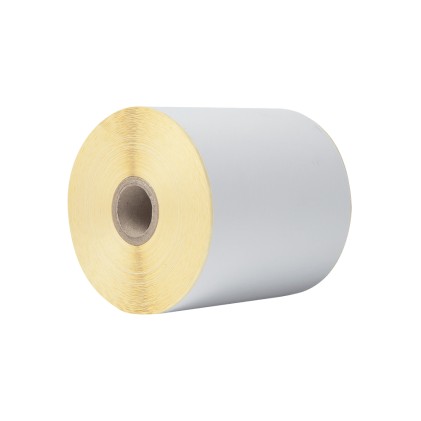 Brother BDE-1J000102-102 etichetta per stampante Bianco Etichetta per stampante autoadesiva