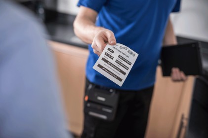 ORIGINALE Brother Etichette Bianco BDL7J000102058 BDL-7J000102-058