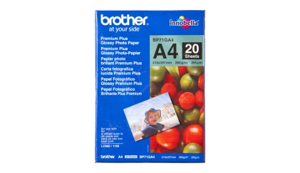 BROTHER glossy photo paper white 260g/m2 A4 20 sheets 1-pack