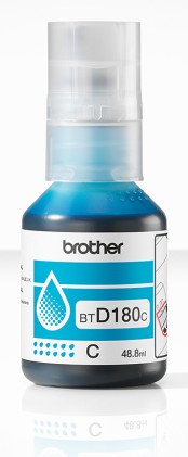 Brother BTD180C Flacone di inchiostro ciano originale - BTD180C