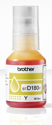 Brother BTD180Y Flacone di inchiostro giallo originale - BTD180Y