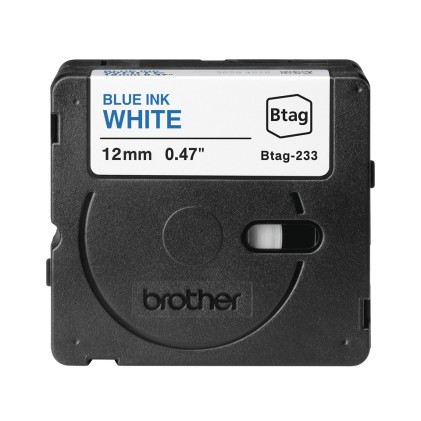 ORIGINALE Brother Nastro Blu su bianco Btag-233 Btag-233