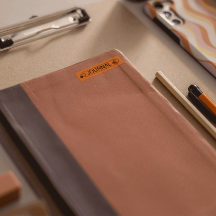 ORIGINALE Brother Nastro Nero su arancione Btag-T31 Btag-T31