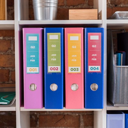 ORIGINALE Brother Etichette Bianco su verde CZ-1002 12 mm Rotolo di etichette colorate 12 mm x 5 m, autoadesive