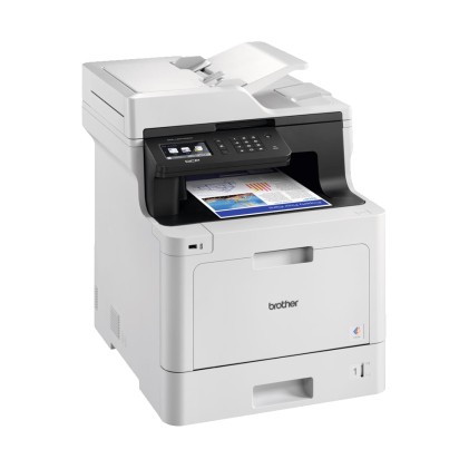 Stampante multifunzione laser a colori Brother DCPL8410CDW WiFi 31 ppm