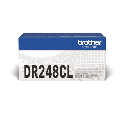 ORIGINALE Brother Tamburo nero / ciano / magenta / giallo DR-248CL 30000 pagine