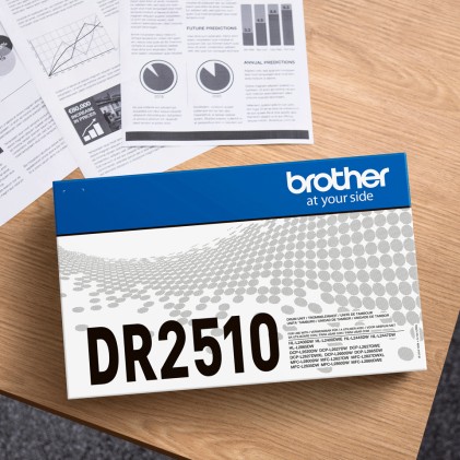 ORIGINALE Brother Tamburo nero DR-2510 15000 pagine