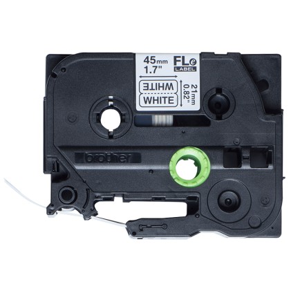 ORIGINALE Brother Etichette Nero su bianco FLe-2511