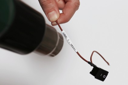 ORIGINALE Brother Nastro nerosuBianco HSe-251E