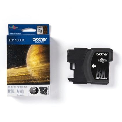 Brother Cart Ink Lc1100Bk Inkjet Nero Da 450 Pagine