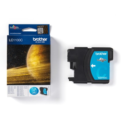 ORIGINALE Brother Cartuccia d'inchiostro ciano LC1100C LC-1100 325 pagine