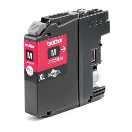 ORIGINALE Brother Cartuccia d'inchiostro magenta LC125XLM LC-125XL 1200 pagine