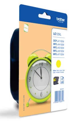 Originale Brother LC125XL Amarillo Cartucho de Tinta Original - LC125XLYBP