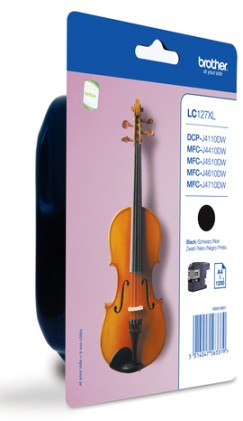 Originale Brother LC127XL cartuccia nero - LC127XLBKBP