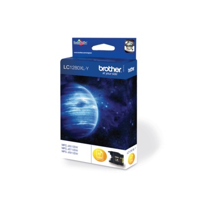 ORIGINALE Brother Cartuccia d'inchiostro magenta LC1280XLM LC-1280XL 1200 pagine