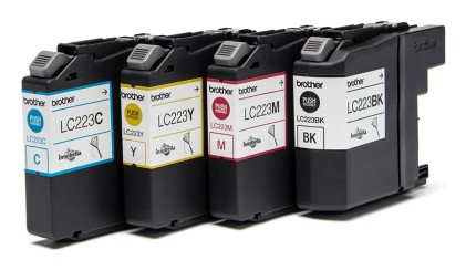 Originale Brother LC223 Pack de 4 Cartuchos de Tinta Originales - LC223VALBP