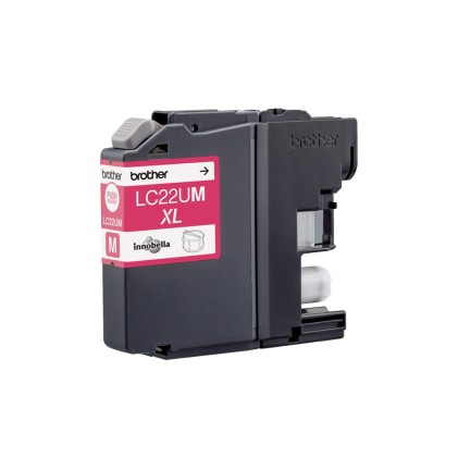 ORIGINALE Brother Cartuccia d&#39;inchiostro magenta LC22UM LC-22U 1200 pagine