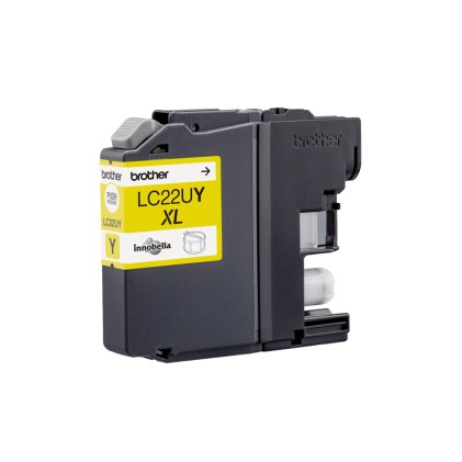 ORIGINALE Brother Cartuccia d'inchiostro giallo LC22UY LC-22U 1200 pagine