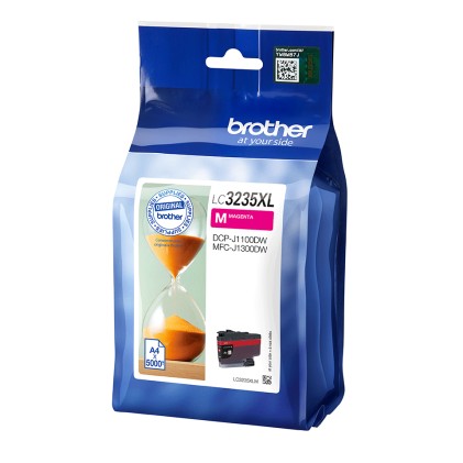 ORIGINALE Brother Cartuccia d'inchiostro magenta LC3235XLM LC-3235XLM 5000 pagine