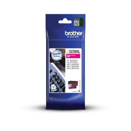 ORIGINALE Brother Cartuccia d&#39;inchiostro magenta LC3239XLM LC-3239XLM 5000 pagine