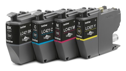 Brother LC-421VAL PagePack 4 pz Originale Resa standard Nero, Ciano, Magenta, Giallo