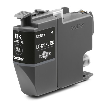 ORIGINALE Brother Cartuccia d'inchiostro nero LC421XLBK LC-421XLBK 500 pagine