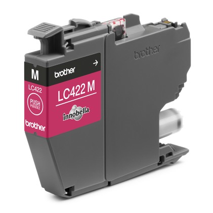 ORIGINALE Brother Cartuccia d'inchiostro magenta LC422M LC-422M 550 pagine