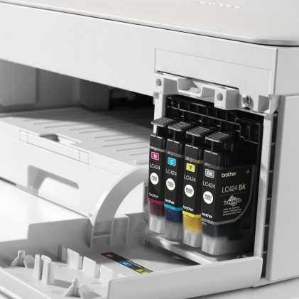 ORIGINALE Brother Cartuccia d&#39;inchiostro nero LC424BK LC-424BK 750 pagine