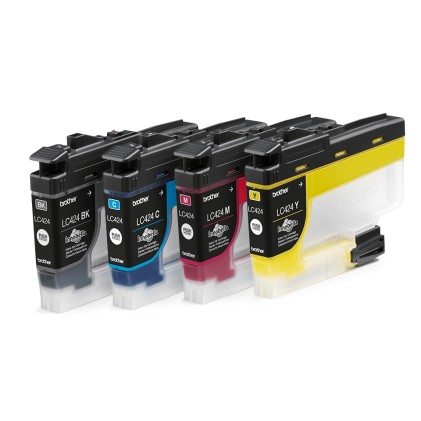 Originale Brother LC424 Pack de 4 Cartuchos de Tinta Originales - LC424VAL