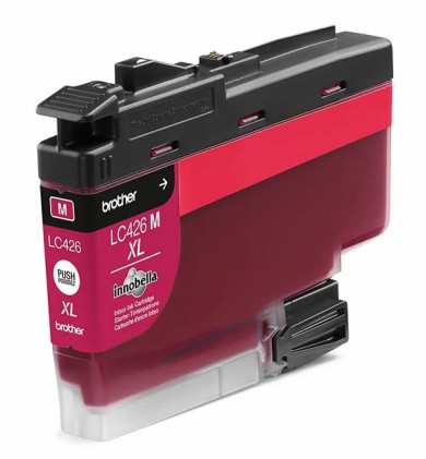 ORIGINALE Brother Cartuccia d&#39;inchiostro magenta LC426XLM LC-426XLM 5000 pagine