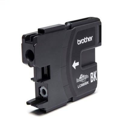 ORIGINALE Brother Cartuccia d&#39;inchiostro nero LC980BK LC-980 300 pagine