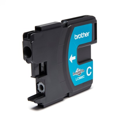 ORIGINALE Brother Cartuccia d'inchiostro ciano LC980C LC-980 260 pagine