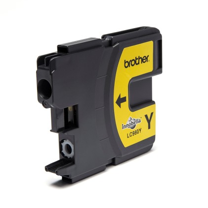 ORIGINALE Brother Cartuccia d'inchiostro giallo LC980Y LC-980 260 pagine