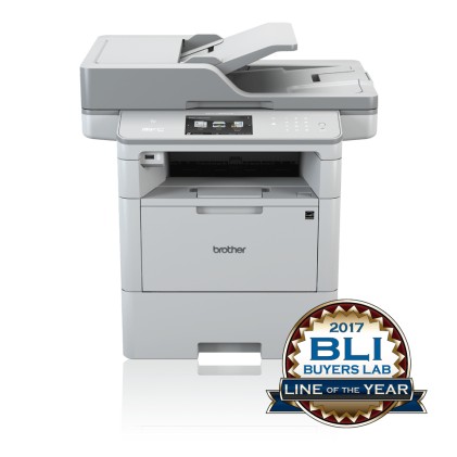 ORIGINALE Brother stampante Grigio MFC-L6800DW MFCL6800DWG1 All-in-one con fax integrato per gruppi di lavoro a 46 ppm con duplex, rete cablata, wifi e touchscreen da 12.3 cm