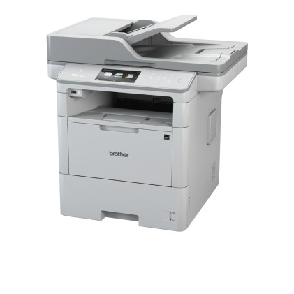 ORIGINALE Brother stampante Grigio MFC-L6800DW MFCL6800DWG1 All-in-one con fax integrato per gruppi di lavoro a 46 ppm con duplex, rete cablata, wifi e touchscreen da 12.3 cm