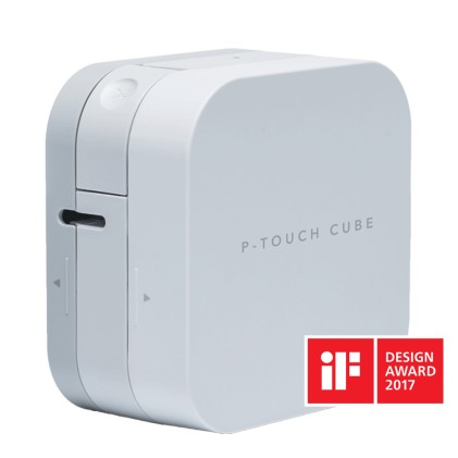 ORIGINALE Brother Stampante per etichette Bianco P-touch CUBE PTP300BTG1