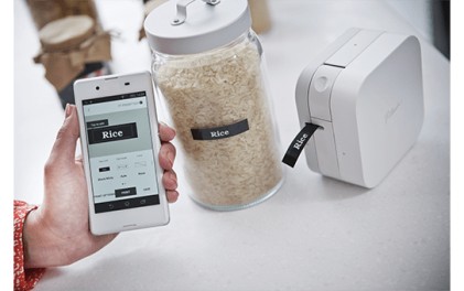 ORIGINALE Brother Stampante per etichette Bianco P-touch CUBE PTP300BTG1