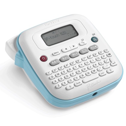 ORIGINALE Brother stampante Blu / Bianco P-touch N20 PTN20RG1
