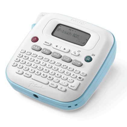 ORIGINALE Brother stampante Blu / Bianco P-touch N20 PTN20RG1
