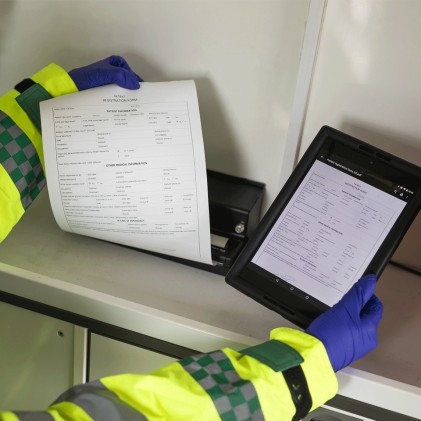 Brother PJ-862 203 x 200 DPI Con cavo e senza cavo Termica diretta Stampante portatile