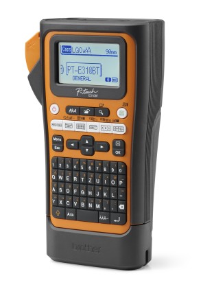 Brother PT-E310BTVP stampante per etichette (CD) Trasferimento termico 180 x 180 DPI 20 mm/s Con cavo e senza cavo HSE/TZe Bluetooth QWERTY