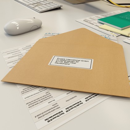 ORIGINALE Brother stampante Bianco QL-600G QL600GXX1