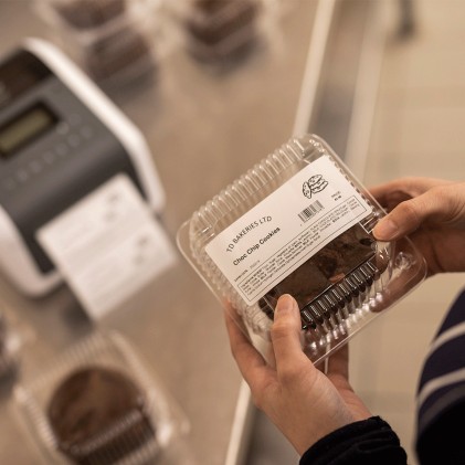 Brother TD-4550DNWB stampante per etichette (CD) Termica diretta 300 x 300 DPI 152 mm/s Con cavo e senza cavo Collegamento ethernet LAN Wi-Fi Bluetooth