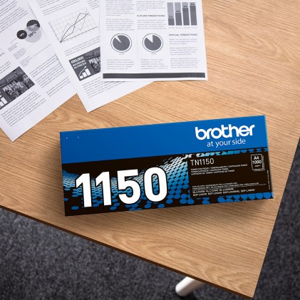 ORIGINALE Brother toner nero TN-1150 1150 1000 pagine