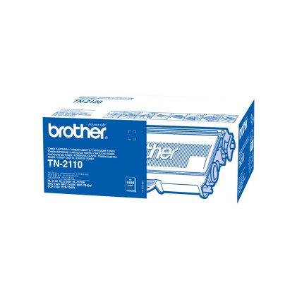 ORIGINALE Brother toner nero TN-2110 TN2110 1500 pagine
