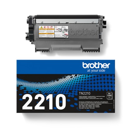 ORIGINALE Brother toner nero TN-2210 2210 1200 pagine