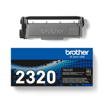 ORIGINALE Brother toner nero TN-2320 2320 2600 pagine
