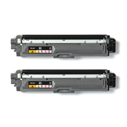 ORIGINALE Brother Multipack nero TN-241BK TWIN 2500 pagine