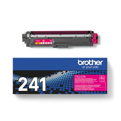 ORIGINALE Brother toner magenta TN-241M 241 1400 pagine