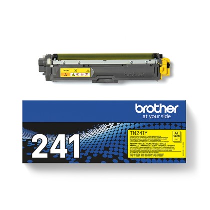 ORIGINALE Brother toner giallo TN-241Y 241 1400 pagine